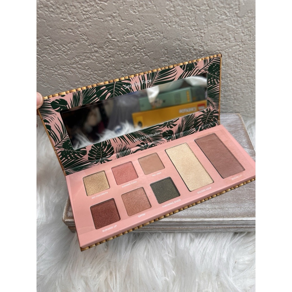 $21 🌙 NEW Buxom Tiki Bar Eye Cheek Palette 6 Eyeshadows/ 1 Highlighter/ 1 Blush